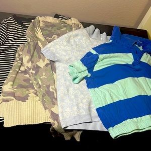 Bundle of girls tops 10-12